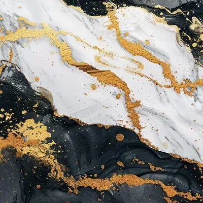 Black White and Gold Marble custom photo booth backdrop, design PB-C022