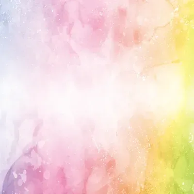 Soft Rainbow Watercolour custom photo booth backdrop, design PB-C093