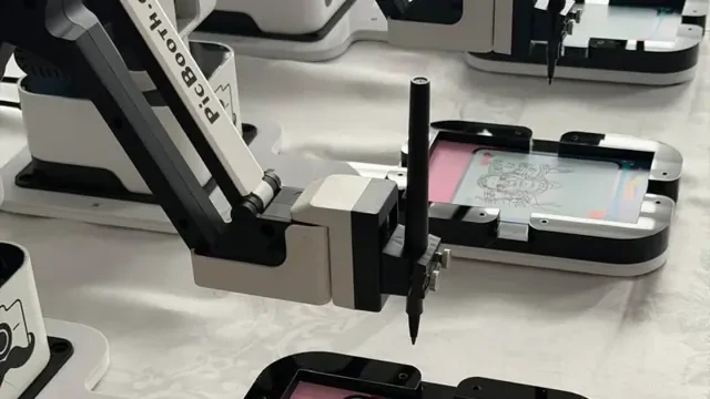 Draw Bot robot arm sketching live