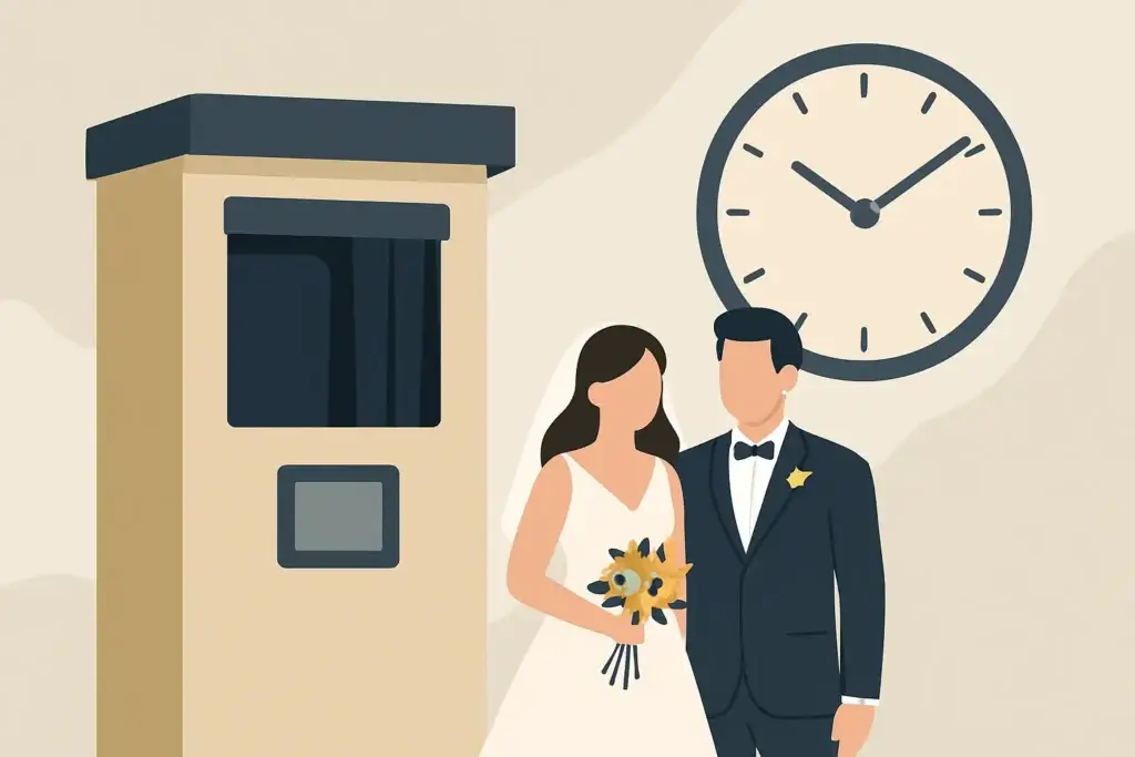 How Many Hours for a Wedding Photo Booth?