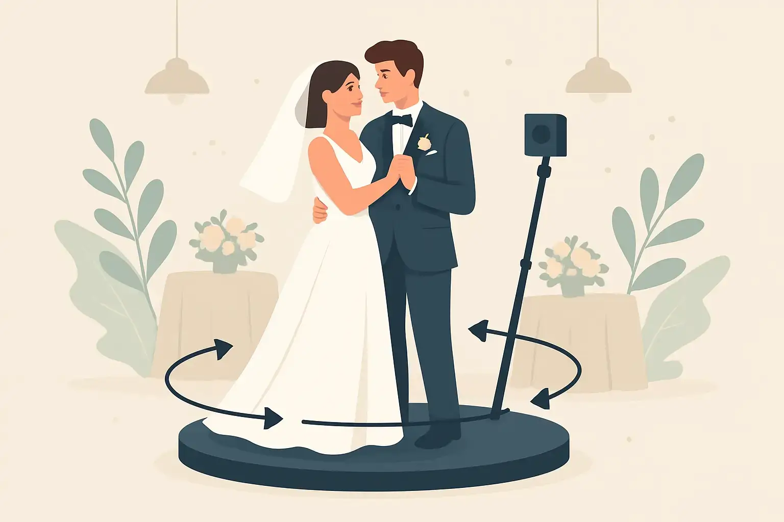 Is a 360 Video Booth Worth It at Your Wedding?