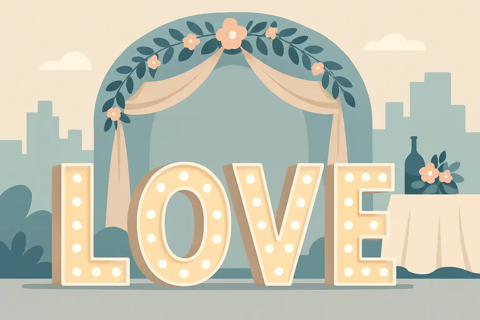 LOVE Marquee Letters for Weddings: Worth It?