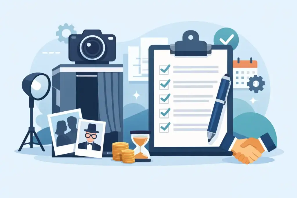 Photo Booth Contract Checklist