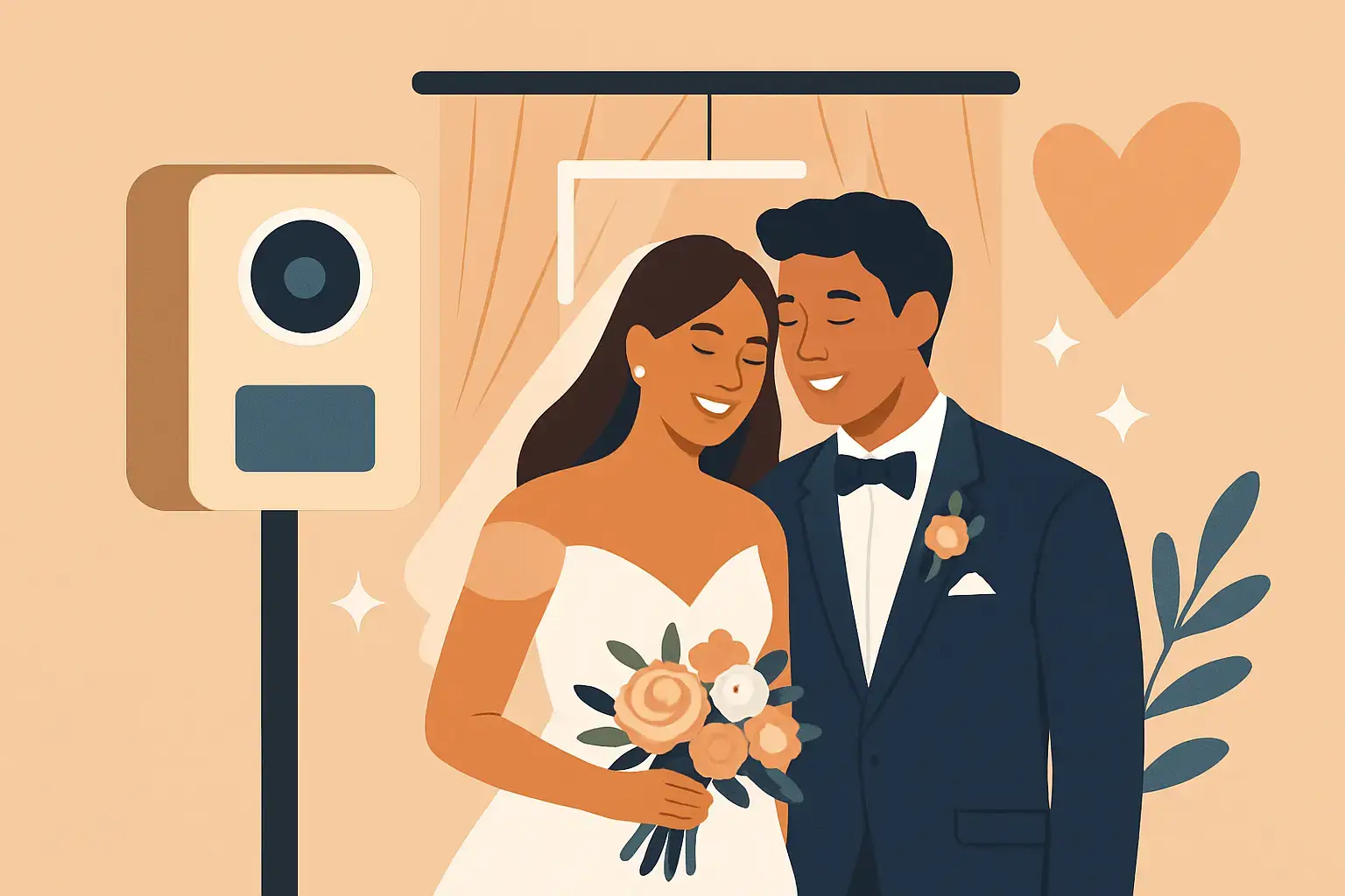 Wedding Photo Booth Rentals That Feel Like Magic