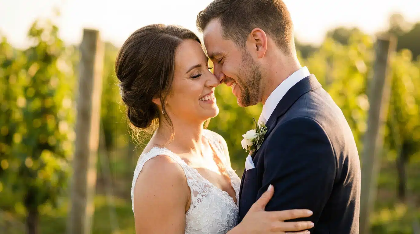 Niagara-on-the-Lake wedding at Peller Estates with Pic Booth photo booth