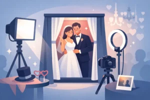 Photo Booth Lighting Quality for Weddings
