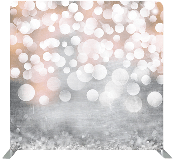 Blush Bokeh photo booth backdrop