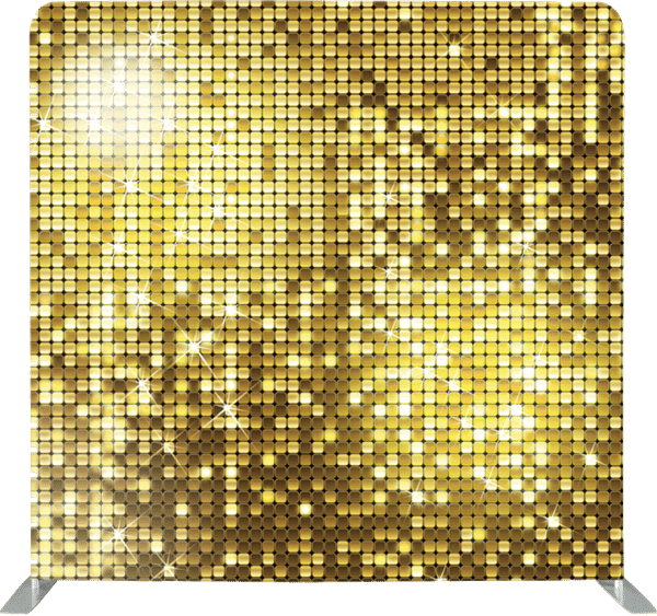 Gold Sequin photo booth backdrop