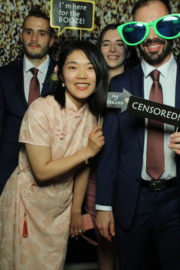 Magazine Booth photo at Brampton banquet hall wedding — Pic Booth