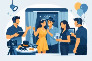 Why a Full Service Photo Booth Attendant Team Matters