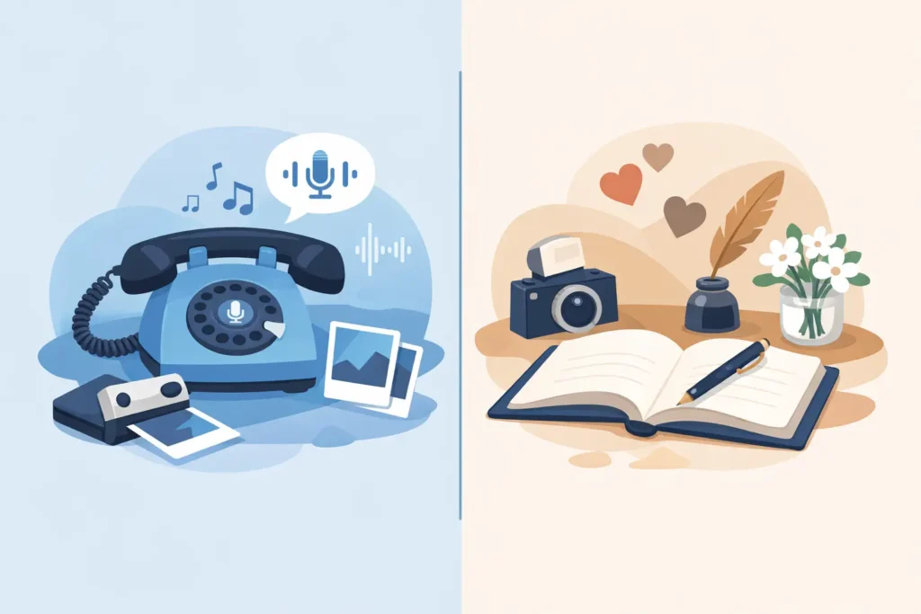Audio Guest Book vs Guestbook Book
