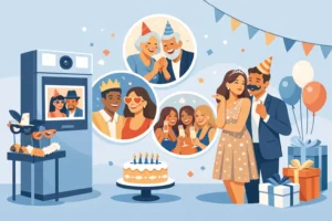 Photo Booth Rental for Milestone Birthdays