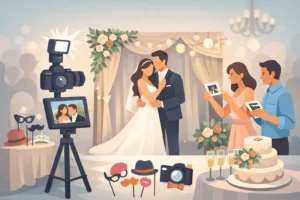 DSLR Booth Wedding Reception Example Ideas