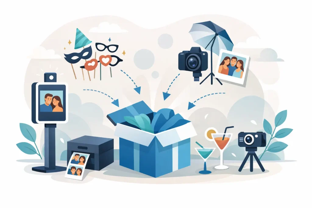 How to Bundle Photo Booth Add Ons
