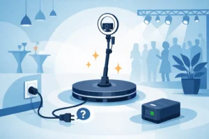 Does a 360 Booth Need a Power Outlet at Your Venue?