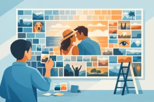 What Is a Mosaic Photo Wall?