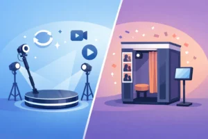 360 Booth Versus Photo Booth: Which Fits?