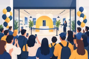 A Retail Launch Engagement Example That Draws Crowds
