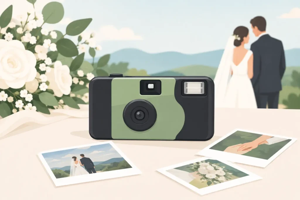 Digital Disposable Camera for Weddings That Feel Real